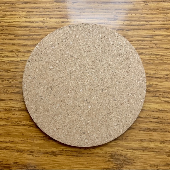 The Joker Card Laser Engraved Cork Coaster - Picture 3 of 6